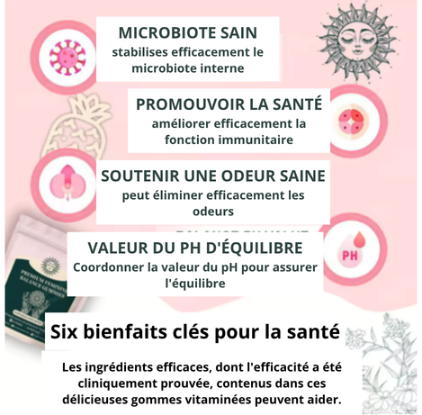 Capsules Probiotiques SERRAGE VAGINAL ET SOIN INTIME (60 dans le paquet)